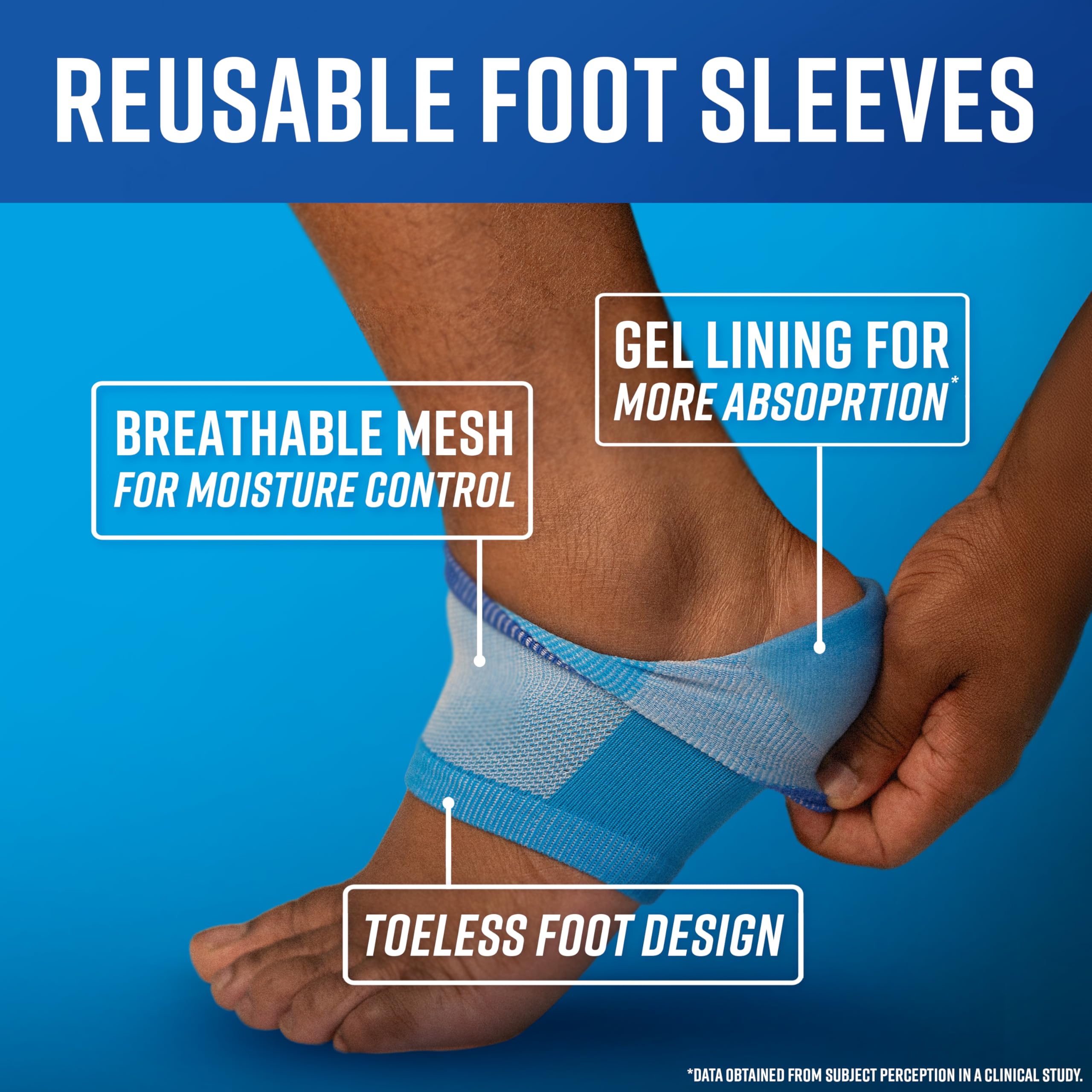 O’Keeffe’s for Healthy Feet Heel Repair Kit with Urea & Lactic Acid – (1 Pair) Reusable Foot Sleeves + 3 oz. Intense Renewal Foot Cream, Exfoliates & Softens Dry Heels