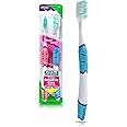 GUM Technique Sensitive Care Toothbrush with Quad-Grip Handle, Full Head & Ultra Soft Bristles for Plaque Removal That’s Gentle on Gums, 2ct(6Pk)