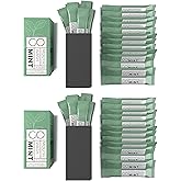 GO Travel Size Mouthwash Packets – Individual Mini Single Packets for Fresh Breath - TSA Compliant - Smart Packet Design to Reduce Travel Bottle Waste. Alcohol-Free.