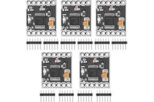 YELUFT 5PCS DC DRV8833CPWR Motor Drive Board 2 Channel 3-10V 1.5A H Bridge DC Gear Motor Driver Controller Small Volume Board for DIY Projects