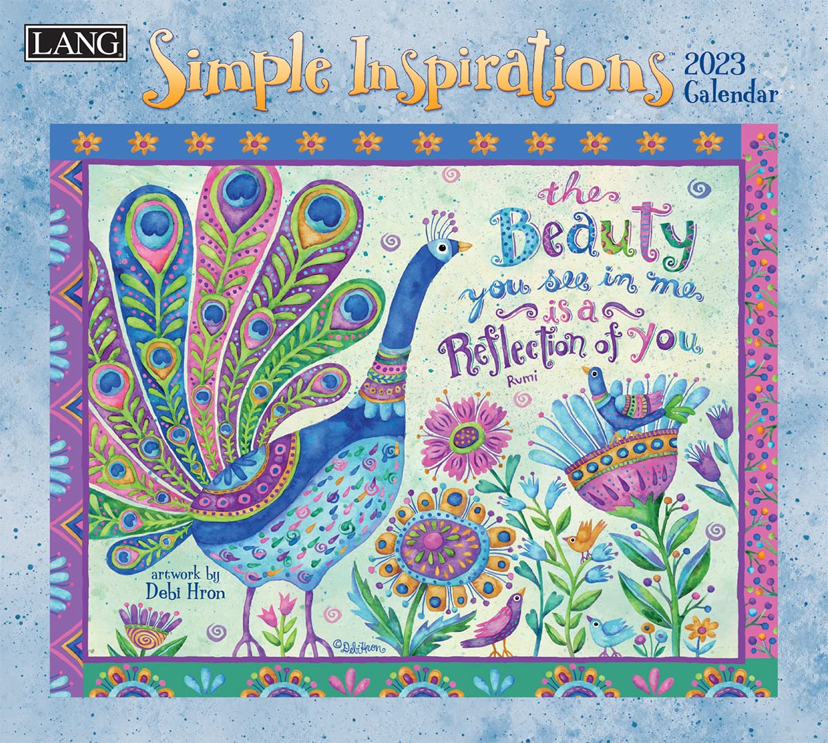 LANG SIMPLE INSPIRATIONS™ 2023 WALL CALENDAR