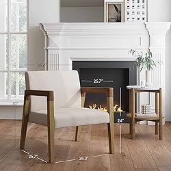 Nathan James Hudson Accent Living Room Chair, Comfy