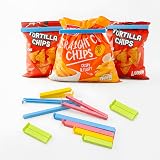 HASSULE 16 Pcs Food Bag Clips 4 Sizes & Colors - Keep Food Fresh view 6