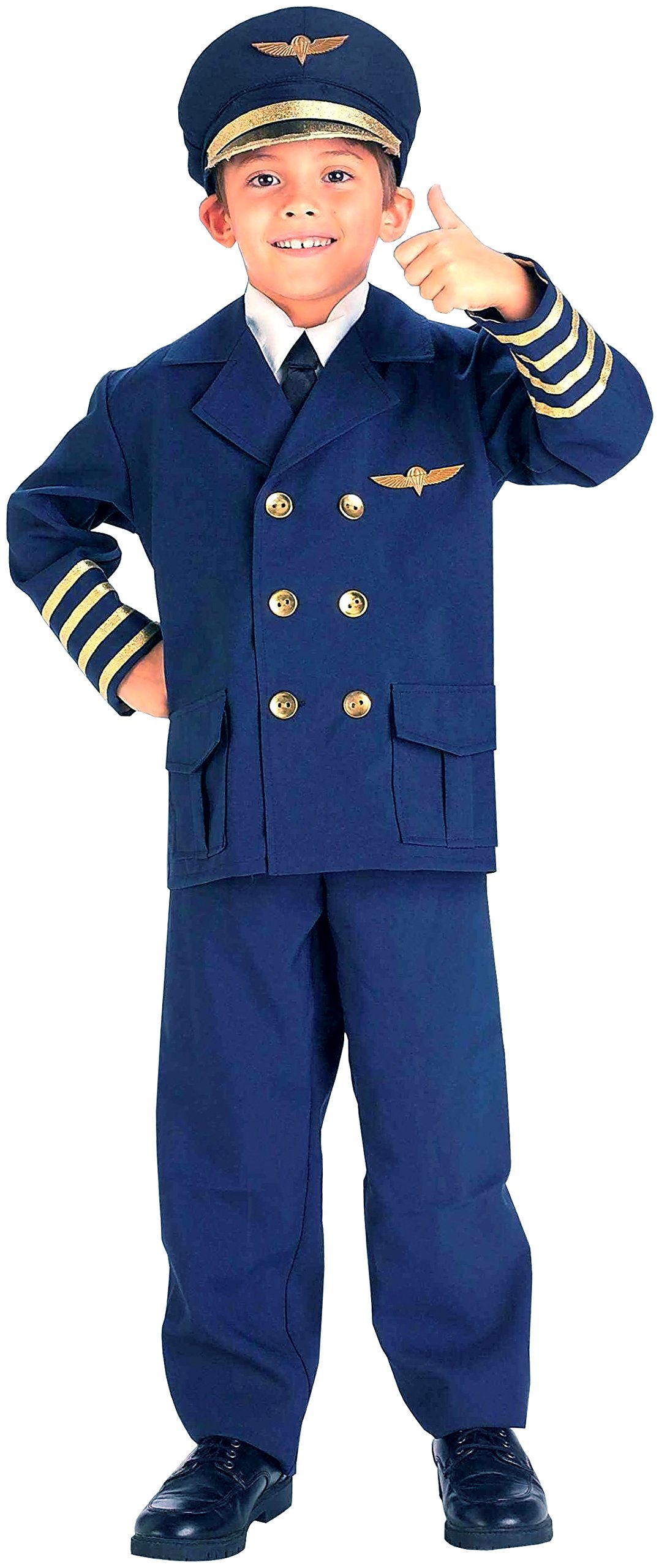 Photo 1 of Rubies Child's Forum Airline Pilot Costume, Small for Themed Parties and Halloween