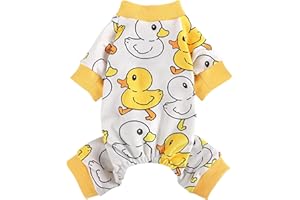 DOSUYI Dog Clothes Dog Pajamas for Small Dogs Girl Boy Super Soft Cute Dog Sweater Pjs Fall Winter Warm Puppy Onesie Pet Clothing Stretchable Jumpsuits Dog Sweaters Outfits for Chihuahua Yorkie Cat Costumes