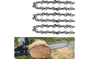 MUMUTIPS 3-Pack 20 Inch Chainsaw Chain 3/8'' Pitch, 050'' Gauge, 72 Drive Links, C1S-72DL, Fits Husqvarna 455 Rancher, Poulan PR5020, Stihl MS 260,Dewalt and More
