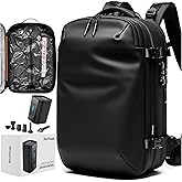 BlackVoyage Vortex Vacuum Seal Travel Backpack 60L Expandable Air Compression System Water Resistant TSA Lock Carry-On Suitcase Luggage Black Zephyr - Vacuum Pump Included