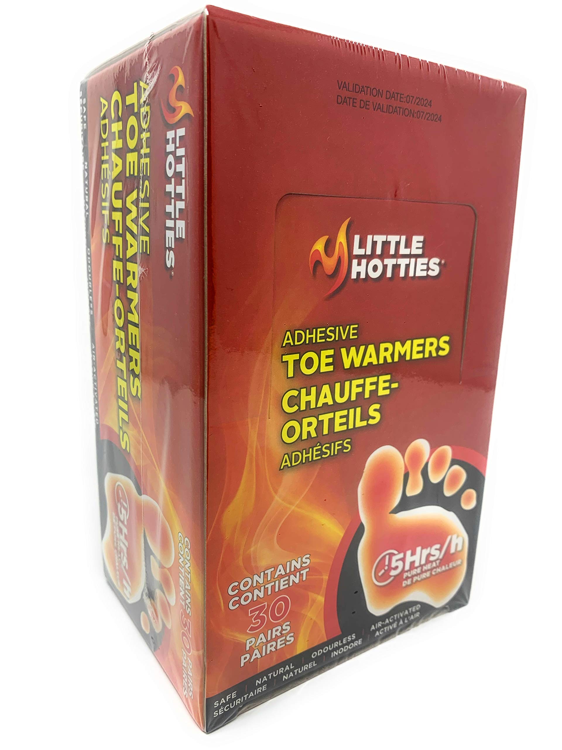 Little Hotties Adhesive Toe Warmers 30 Pairs