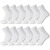 Cotton Diabetic Neuropathy Quarter Socks, Non-Binding Ankle Socks, Multipack