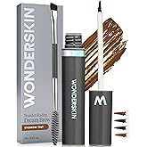 Wonderskin Dream Brow Eye Brow Gel, Long Lasting Eyebrow Gel, Water-resistant, Transfer Proof Tinted Filler Eyebrow Mascara (Brunette)