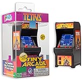 Tiny Arcade Tetris Mini Retro Game (3.5"): Playable Handheld Arcade Machine w/ Real Gameplay &amp; Sound - Classic 1980's Video Game (Ages 8+)