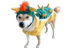 ComfyCamper Hat and Suspenders Dog Costume - X Large Medium Small Lab Star Space Cosplay Halloween Costumes, Medium, Orange