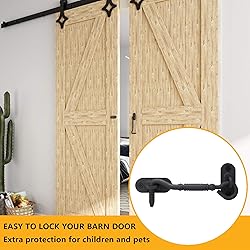 skysen 4” Privacy Hook Latch for Sliding Barn