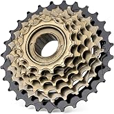 Hycline Bike Freewheel 6/7/8/9/10 Speed: Fits Threaded Rear Hubs | Bicycle Screw-On Rear Sprocket | Cycling Drivetrain Replacement Part | Smooth Shifting | Rust Resistant | Precision Teeth