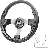WEKANI Golf Cart Steering Wheel, Fit for Club Car, EZGO &amp; Yamaha Most Golf