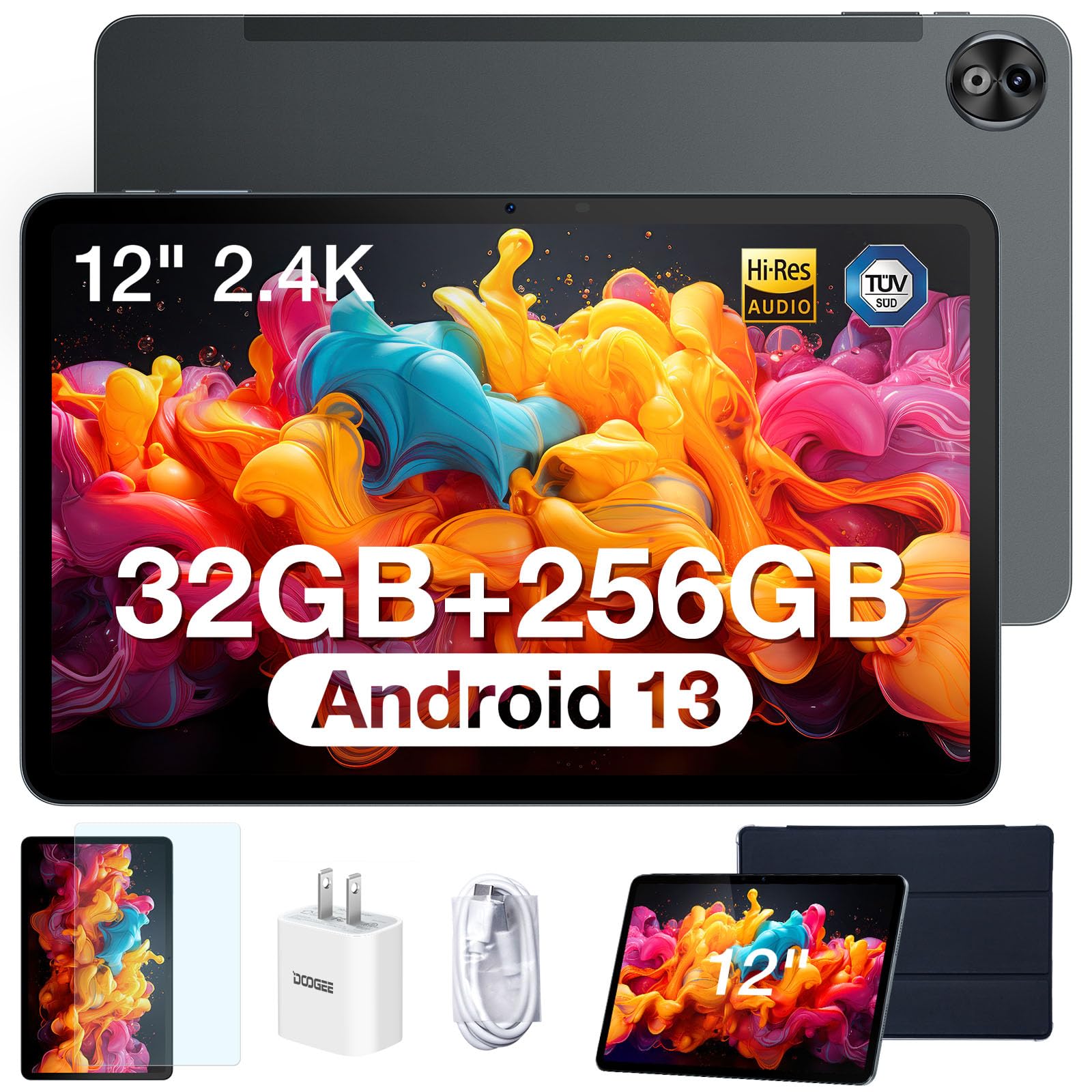 DOOGEE T20 Ultra 12 Inch Tablet, 32GB+256GB/2TB ROM