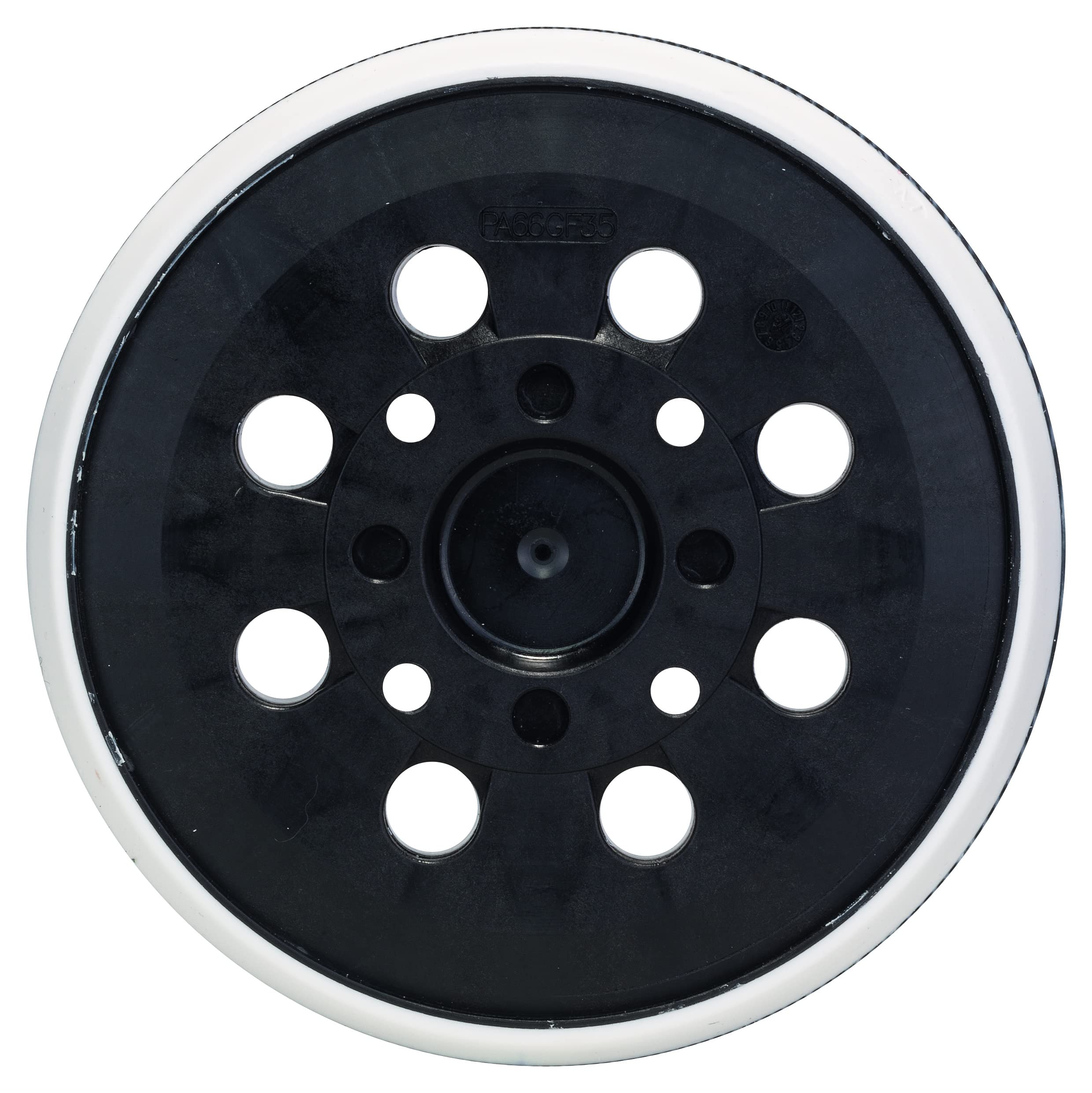 Bosch 1x Sanding Pad (Ø 125 mm, Medium Hard, with Hook and Loop System, Accessories for Random Orbital Sander)