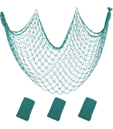 Amazon.com: Natural Big Pack Fish Net - 6' x 24' (1 Pc.) - Perfect for  Coastal Themed Events, Photo Shoots, & Creative DIY Projects : Home &  Kitchen