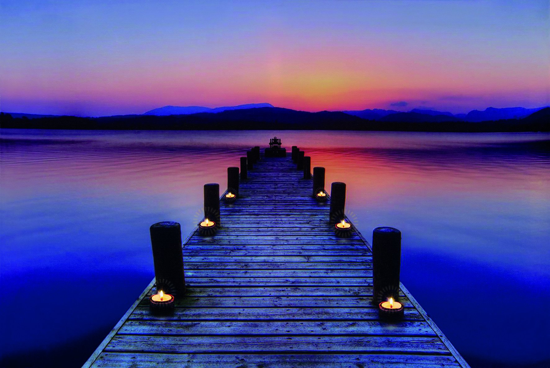 LED Picture"Tea Light"