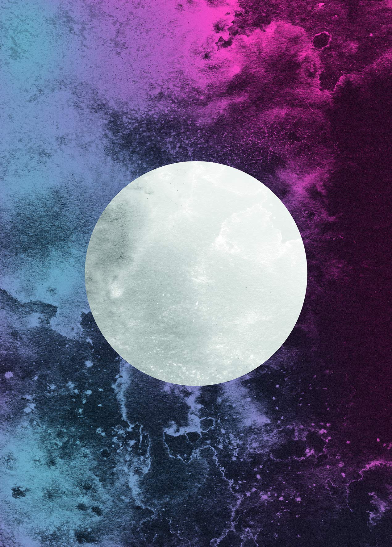 Komar Wall Picture | Solum Luna | Poster Picture Living Room Bedroom Decoration Art Print | No Frame | P095D-50x70 | Size: 50x70 cm (Width x Height) — image 1