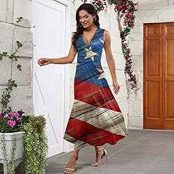 CHRATLHI Fourth of July Dresses for Women American