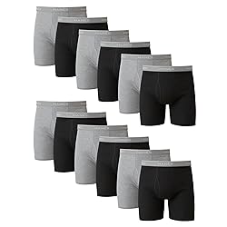 Hanes Boxer Briefs, Cool Dri Moisture-Wicking