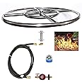 EasyFirePits CK Kit Basic DIY Build Your Own Propane Fire Pit Kit w/o Burner (Ring Burner, 18.00)