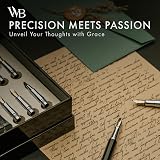 Wordsworth & Black Calligraphy Pen Gift Set with Ink Converter Nibs Cartridges view 8