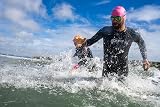 ZONE3 Silicone Swim Cap Hi-Vis Pink 48g Waterproof Unisex view 9