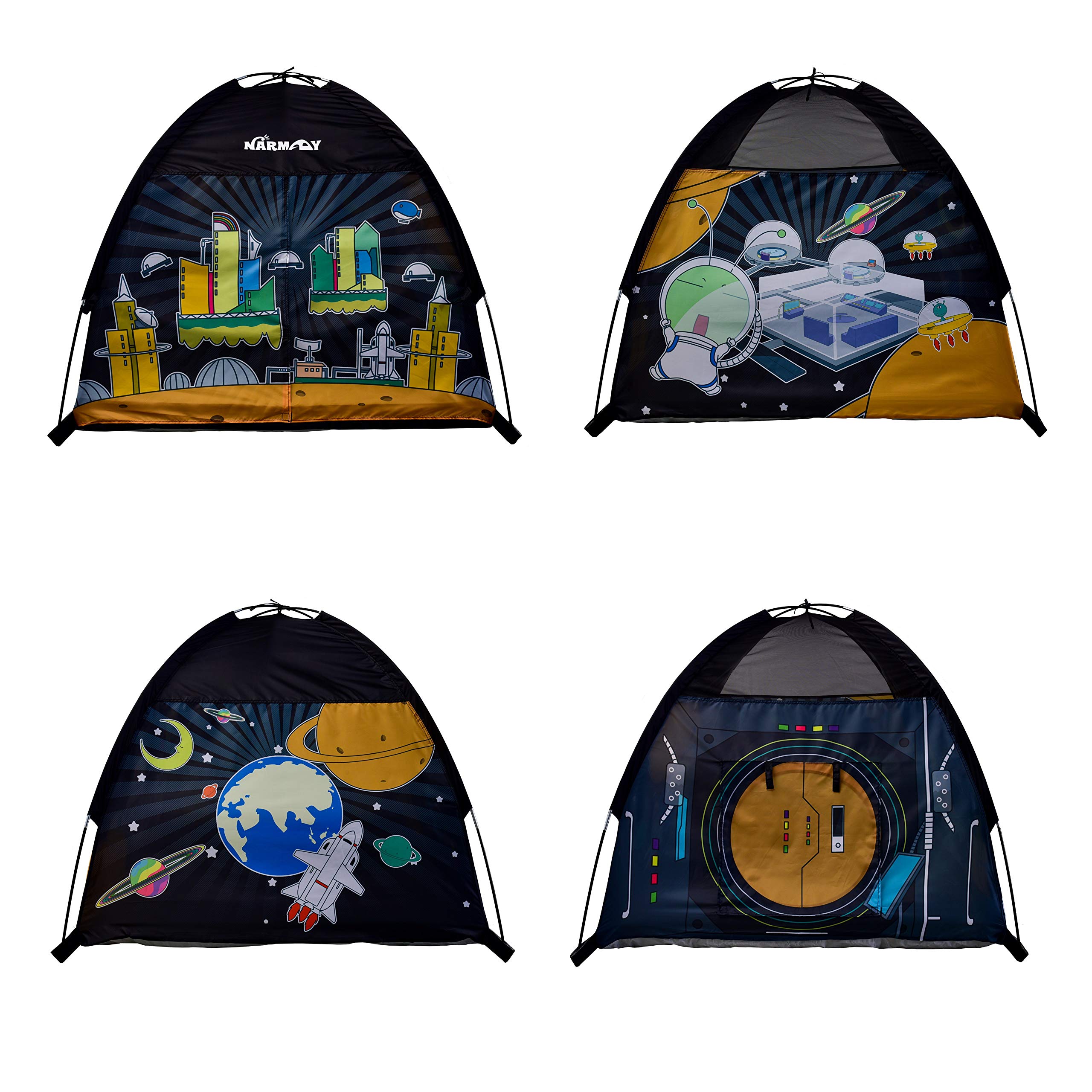 NARMAY® Play Tent Space World Dome Tent for Kids Indoor/Outdoor Fun - 48 x 48 x 40 inch