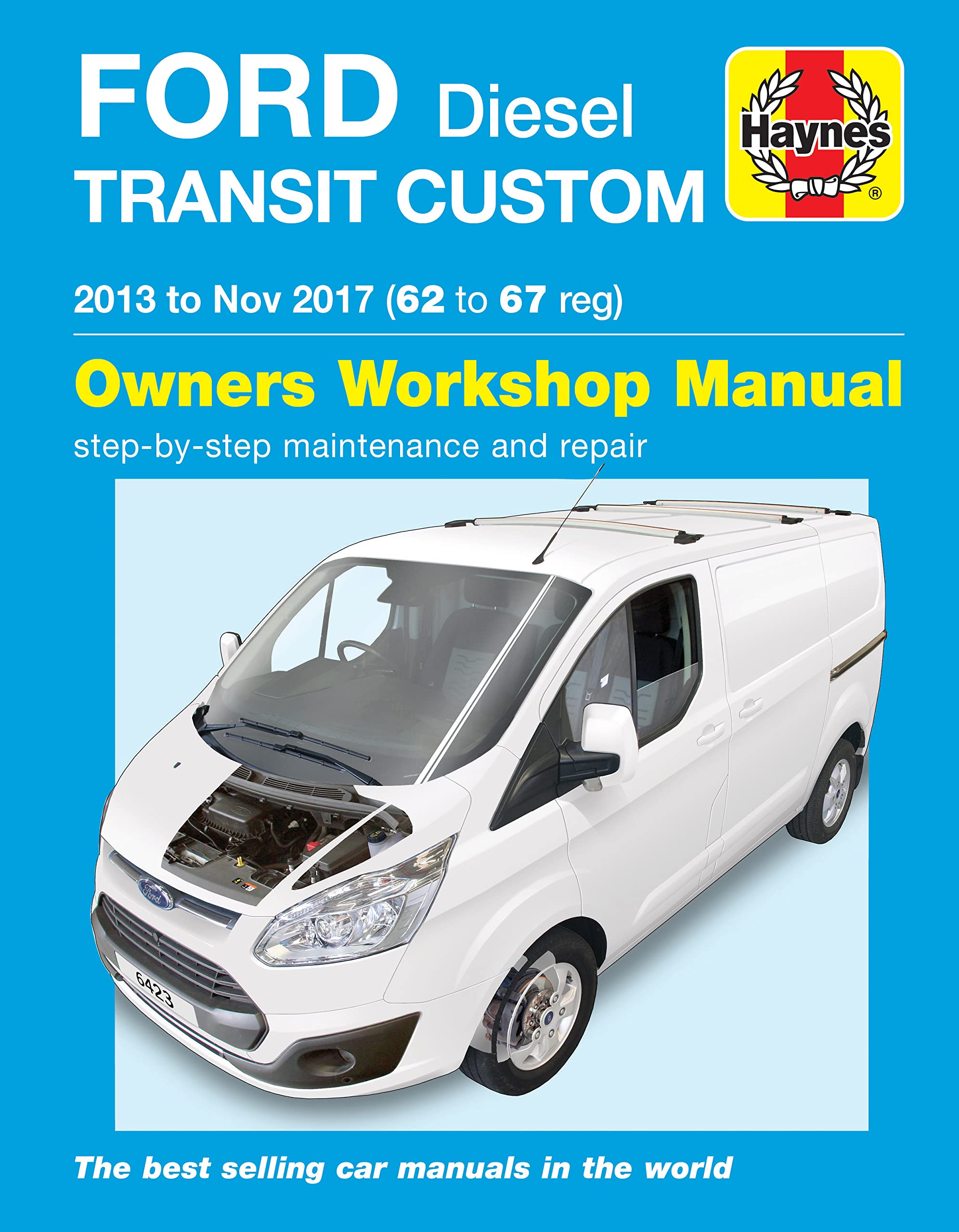 Haynes Ford Transit Custom Diesel (13 - Nov 17) 62-67 Repair Manual (Paperback)