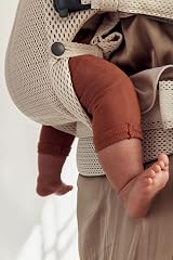 BabyBjörn Harmony Baby Carrier 3D Mesh Cream Ergonomic Lightweight view 9