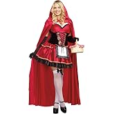 Dreamgirl Women's Plus-Size Little Red Riding Hood
