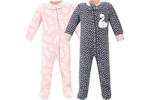 Hudson Baby Unisex Baby Fleece Sleep and Play