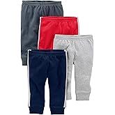 Simple Joys by Carter's Unisex Baby 4-Pack Neutral Pant