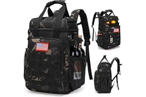 ATRIPACK Tactical Backpack Cooler,Lunch Backpack for Men Adults Work with Handle，Soft Cooler Backpack Insulated Waterproof Leak Proof