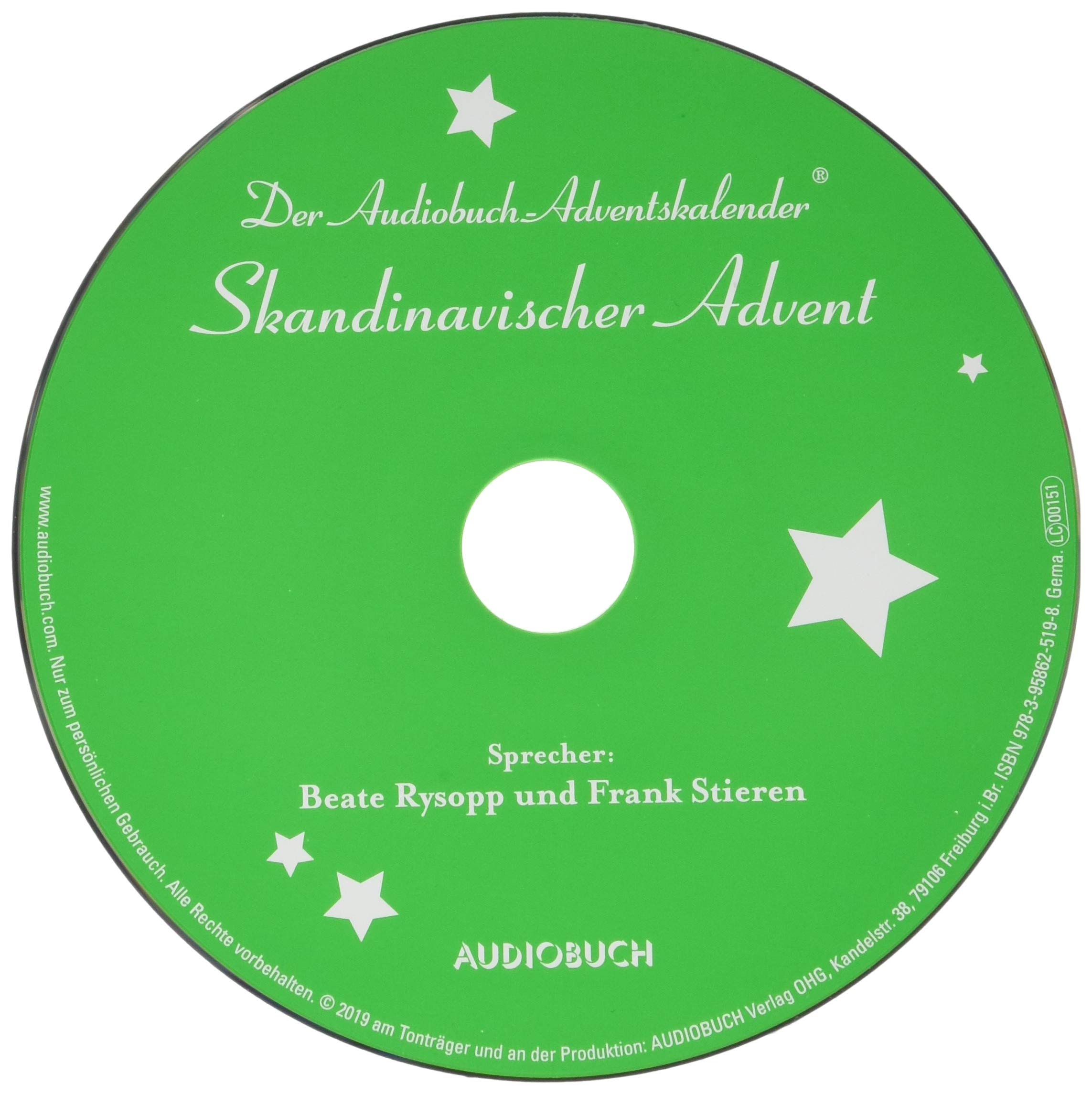 Skandinavischer Advent Der Audiobuch Adventskalender 1 Audio Cd Amazon De Diverse Autor Beate Rysopp Sprecher Frank Stieren Sprecher Bucher