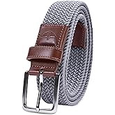Dockers mens Casual Everyday Braided Fabric Fully Adjustable Web Belt
