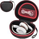 Headphone Case for Picun B8 P26/ for Beats Solo 4, Studio Pro, Solo3, Studio3 On-Ear Headphones More Foldable Bluetooth Wireless Headset (Extra Large) - Black
