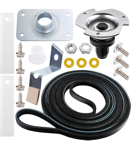 4 Pattini Di Scorrimento Per Cuscinetto Asciugatrice General Electric WE1M1067 - Ricambio Originale