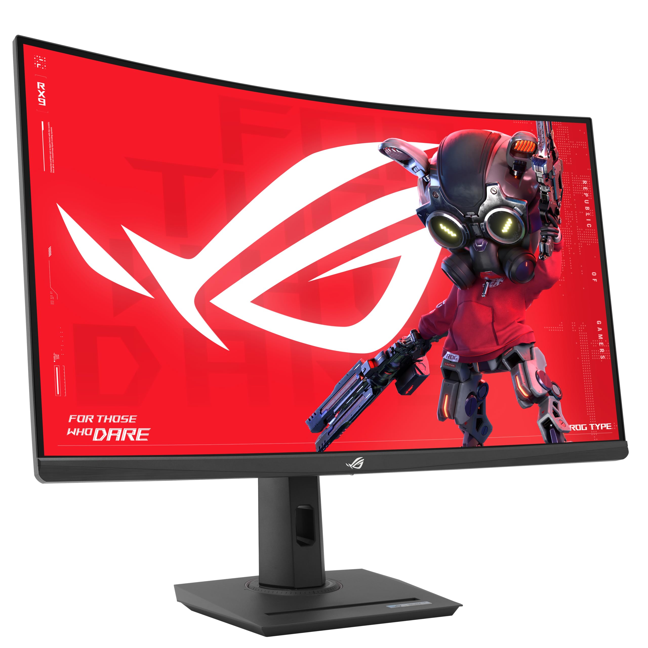 ASUS ROG Strix XG32WCMS 32 Zoll Gaming Monitor (2560x1440, Curved, 280Hz (über 144Hz), Fast VA, Extreme Low Motion Blur Sync, USB Type-C, DisplayWidget Center, Stativanschluss, HDR) 2