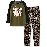 Beezizac Pajamas for Boys Game/Ninja/Dinosaur Long Sleeve & Pants PJ Size 6-18