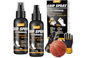 VIVIDYE Sports Shoe Grip Spray 7oz, Basketball Accessories - Boost Performance, Enhanced Control & Anti-Slip Traction Spray for Basketball Shoes Bottom, Football Gloves, Golf, Tennis, Pickleball, Quick-Dry