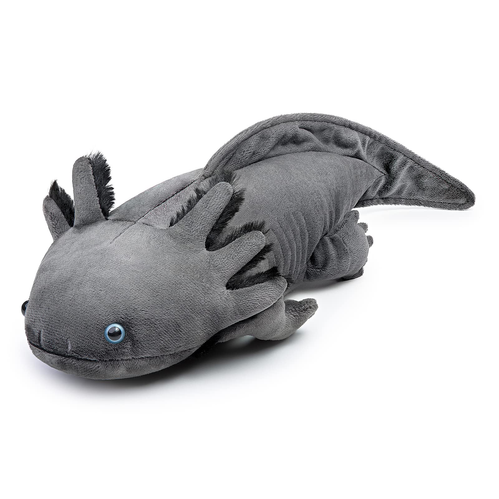 Tiny Heart Axolotl Stuffed Animal 51cm/20” Realistic Axolotl Plush Toy Lovely Animal Cute Soft Gifts Plush Axolotl for Kids Boys and Girls Bedtime Companion Plushie Collection Interactive Play grey — image 1