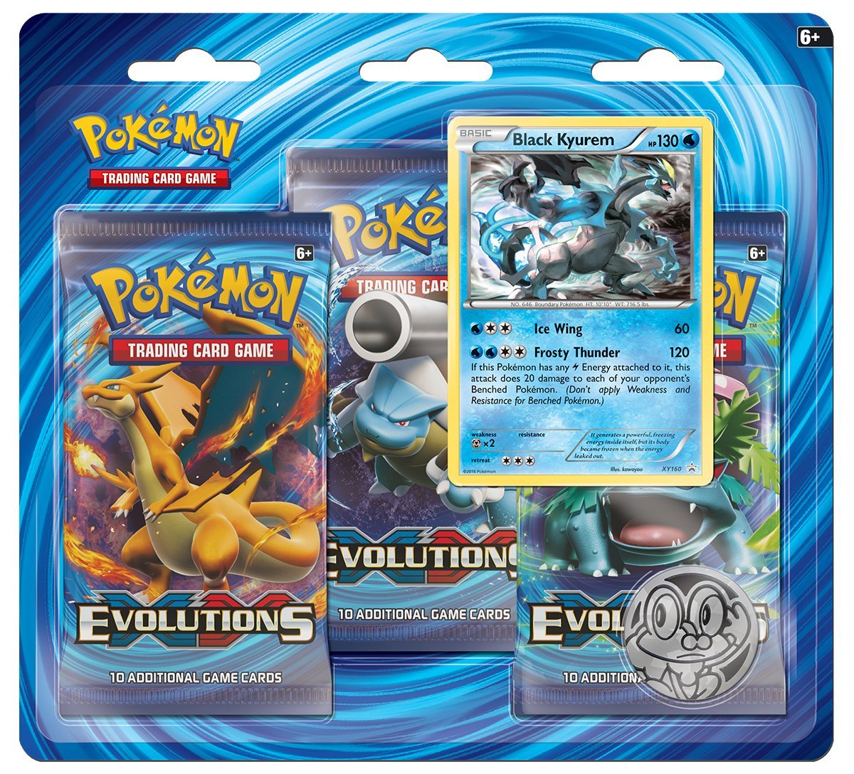 Pokemon TCG XY Evolutions ThreeBooster Blister Card Game Buy Online