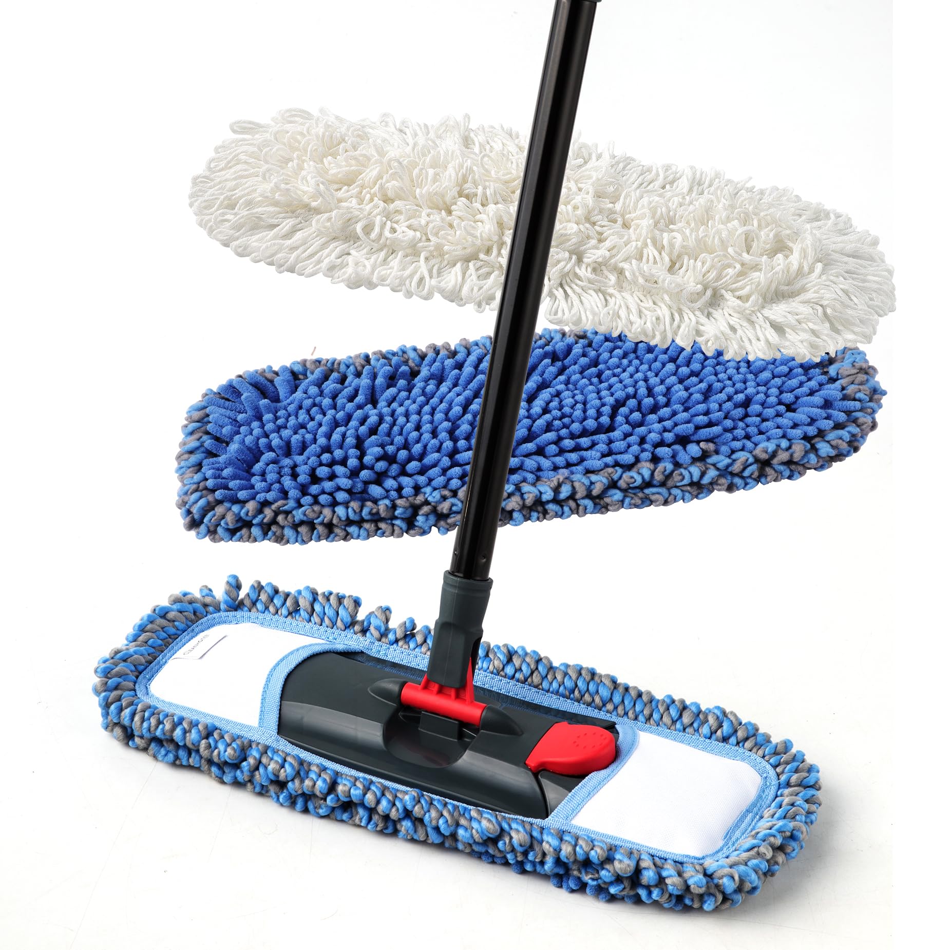 Know your dust mop type before you wash