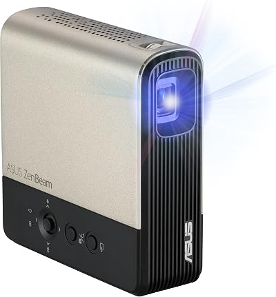 ASUS ZenBeam E2 Mini LED Projector FHD 1080p Auto Portrait 300 Lumens WVGA