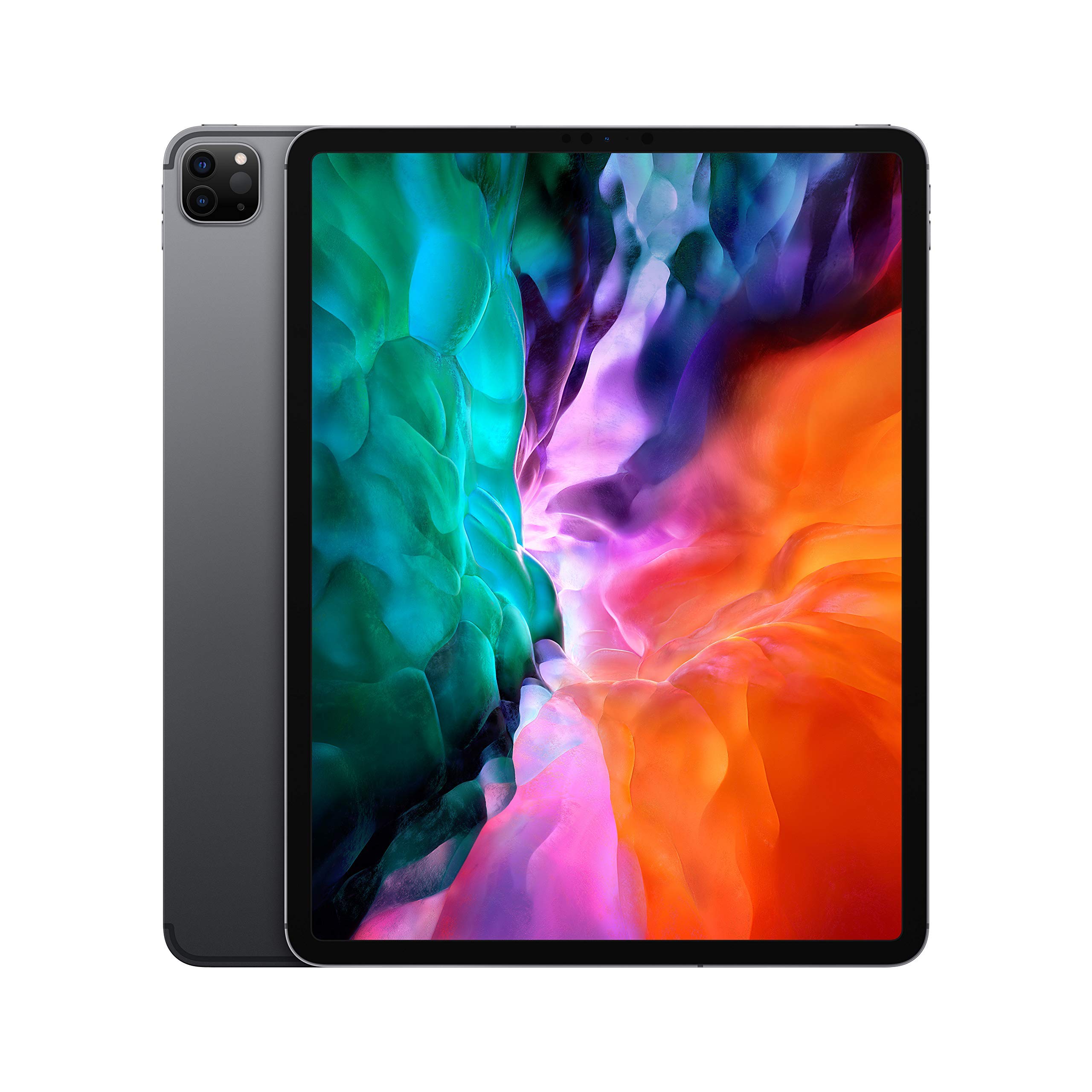 2020 Apple iPad Pro (12.9-inch, Wi-Fi + Cellular, 256GB) Space Grey (Renewed)