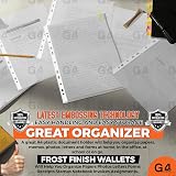 G4GADGET A4 Plastic Pockets with Reinforced Spine 30 Micron Pack of 100 view 8