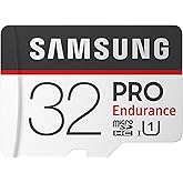 Samsung PRO Endurance 32GB 100MB/s (U1) MicroSDXC Memory Card with Adapter (MB-MJ32GA/AM) , Black/White
